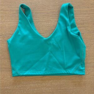 Tiger Friday green top in child extra large. Great for dance class.